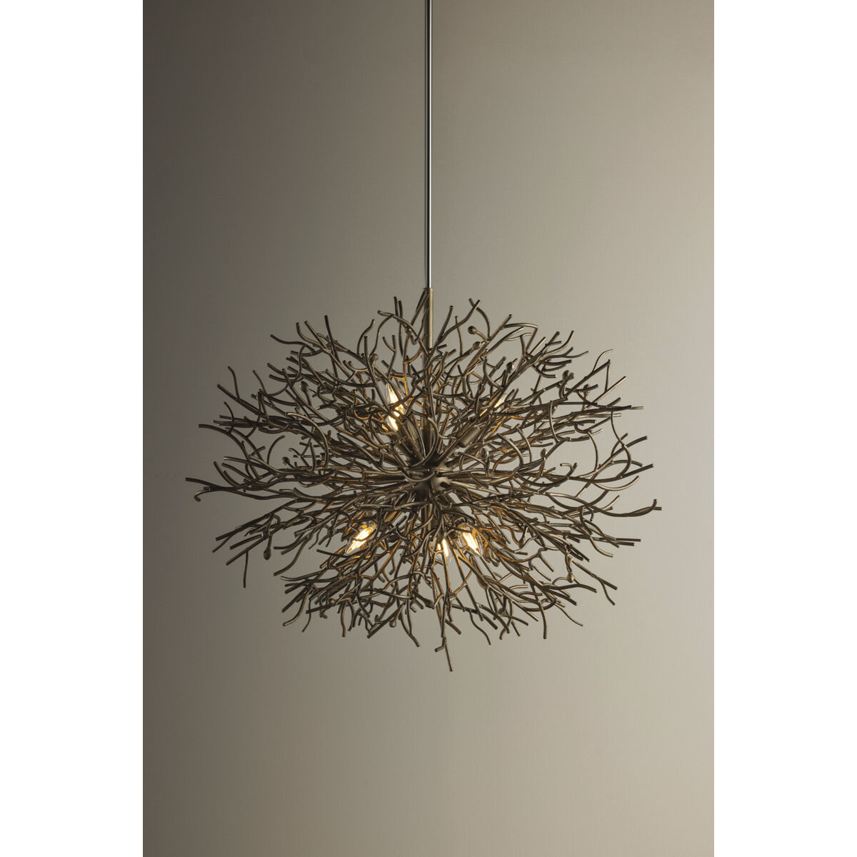Sierra 6 Light 32 inch Vienna Bronze Chandelier Ceiling Light